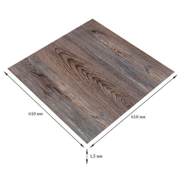 Самоклеюча LVT плитка 610х610х1.5мм SW-00003272 фото