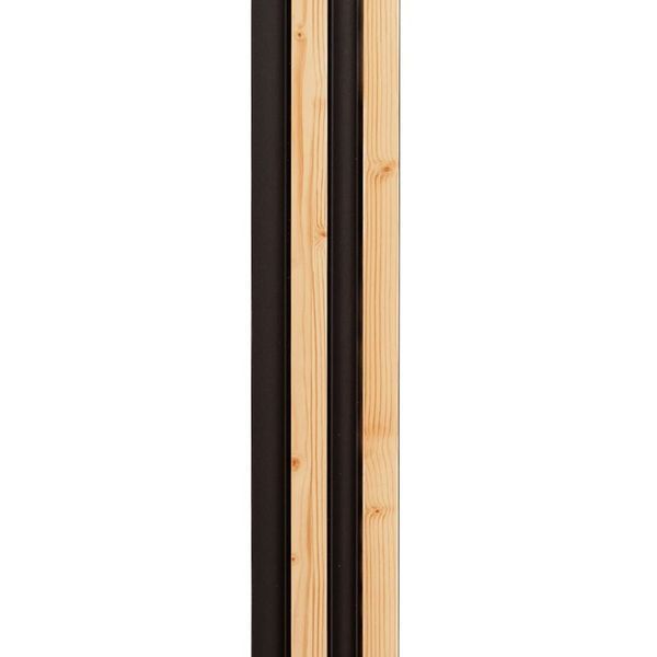Рейка декоративная PS 2900х117х20мм Сосна з графитом SW-00002146 SW-00002146 фото